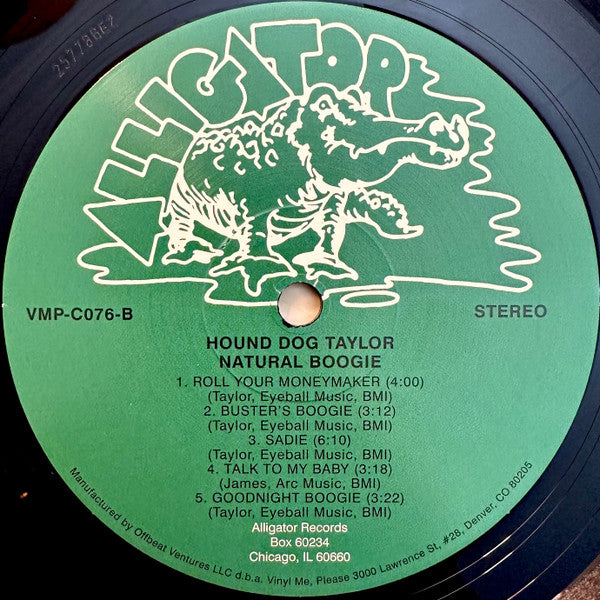 Hound Dog Taylor & The House Rockers - Natural Boogie | Mint (M) Mint (M)-The Happy Cap