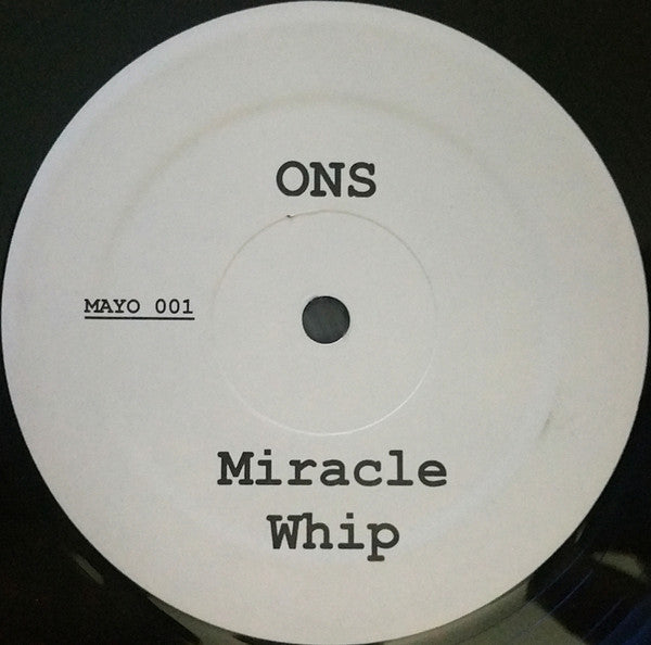 ONS - Miracle Whip / Tainted Electro (VINYL) | Very Good (VG) Generic-The Happy Cap