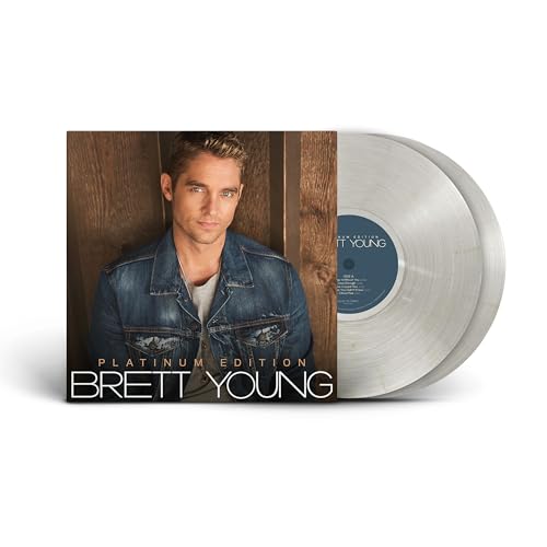 Brett Young - (PRESALE 8/7/26) Brett Young (Platinum Edt. Smoke Color VINYL 2xLP Blue Highway BHWY244358.1) | NEW-The Happy Cap
