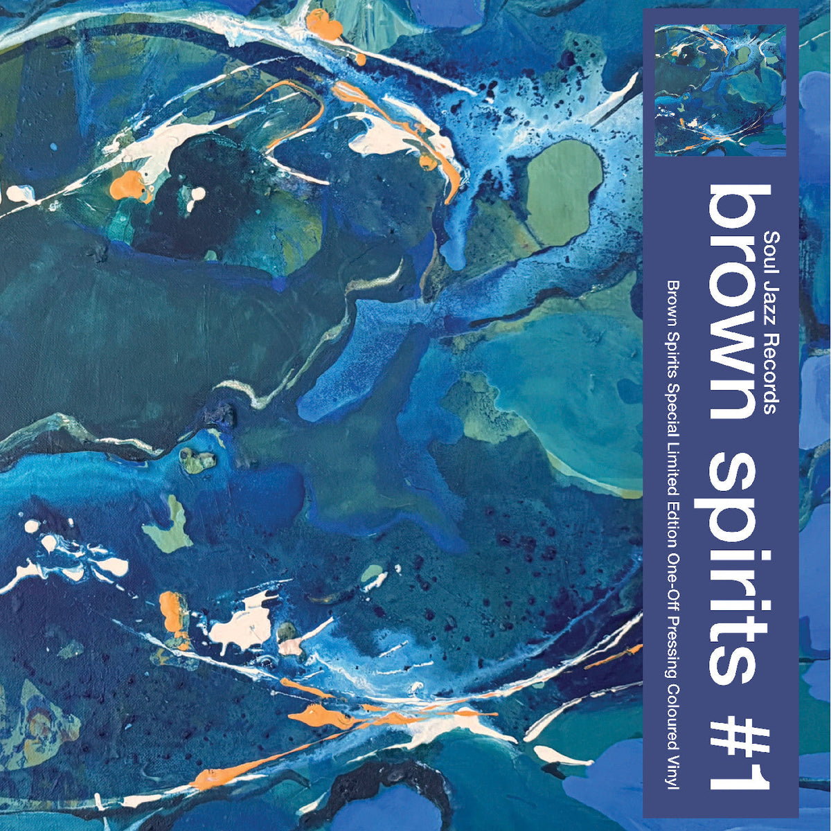 Brown Spirits Brown Spirits #1 (Indie Exclusive, Blue Vinyl) - Vinyl-The Happy Cap