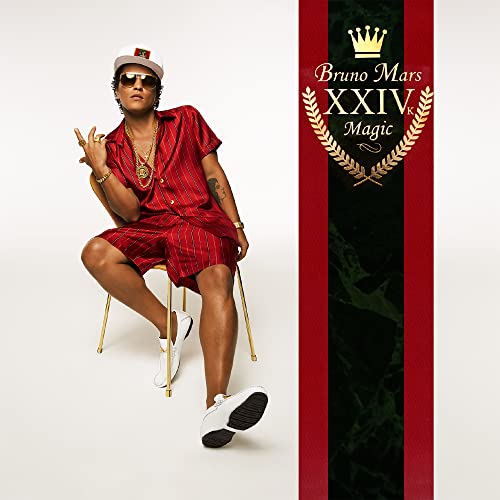 Bruno Mars - 24K Magic (CLEAR VINYL) | Mint (M) Mint (M)-The Happy Cap