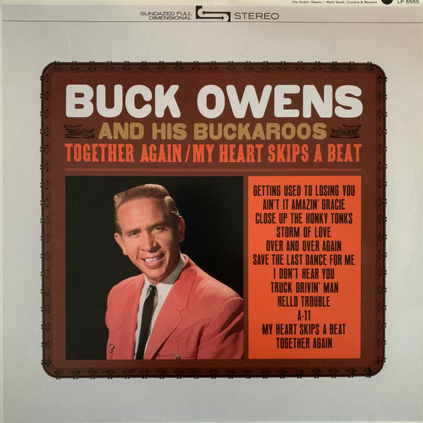 Buck Owens And His Buckaroos - Together Again / My Heart Skips A Beat | Mint (M) Mint (M)-The Happy Cap