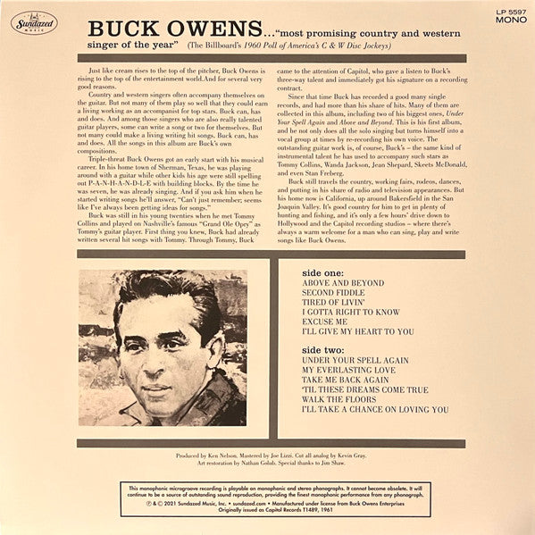 Buck Owens - Buck Owens | Mint (M) Mint (M)-The Happy Cap