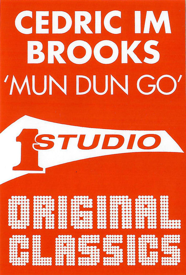 Cedric "Im" Brooks / Sound Dimension - Mun-Dun-Go / Heavy Rock (VINYL 12") | Mint (M) Mint (M)-The Happy Cap