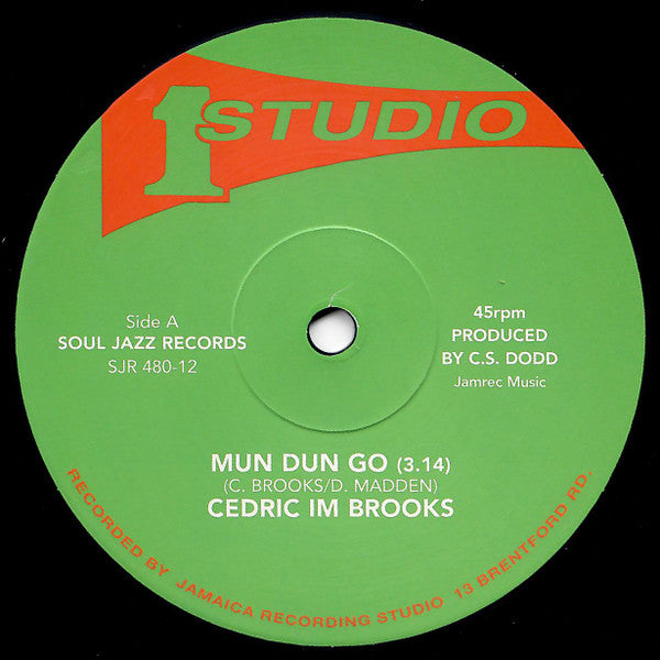 Cedric "Im" Brooks / Sound Dimension - Mun-Dun-Go / Heavy Rock (VINYL 12") | Mint (M) Mint (M)-The Happy Cap