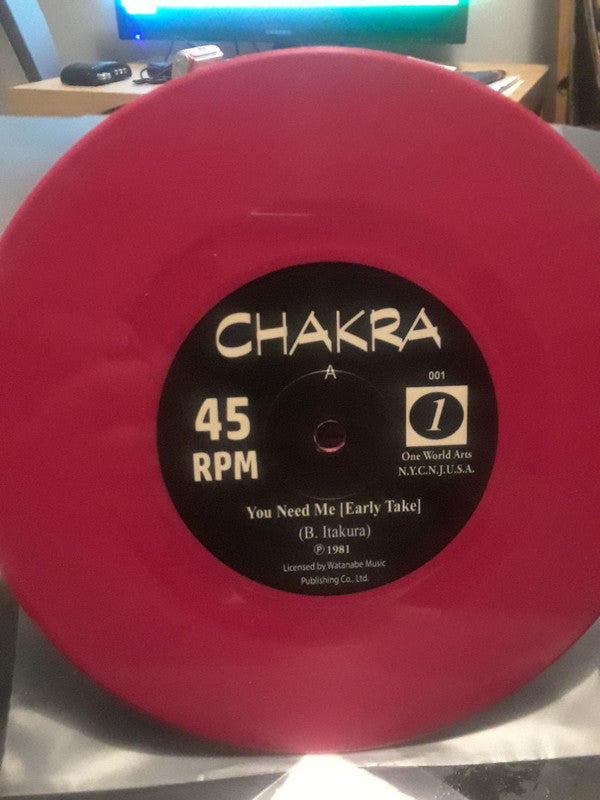 Chakra (8) - You Need Me (Early Take) / Grinning | Mint (M) Mint (M)-The Happy Cap