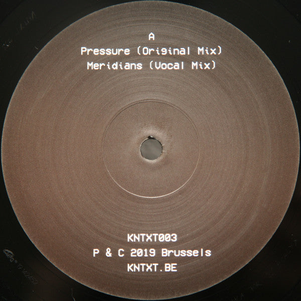 Pressure EP (VINYL) | Mint (M) Mint (M)-The Happy Cap