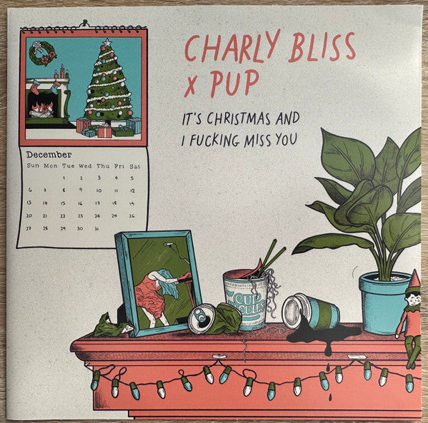Charly Bliss X Pup (3) - It's Christmas And I Fucking Miss You | Mint (M) Mint (M)-The Happy Cap