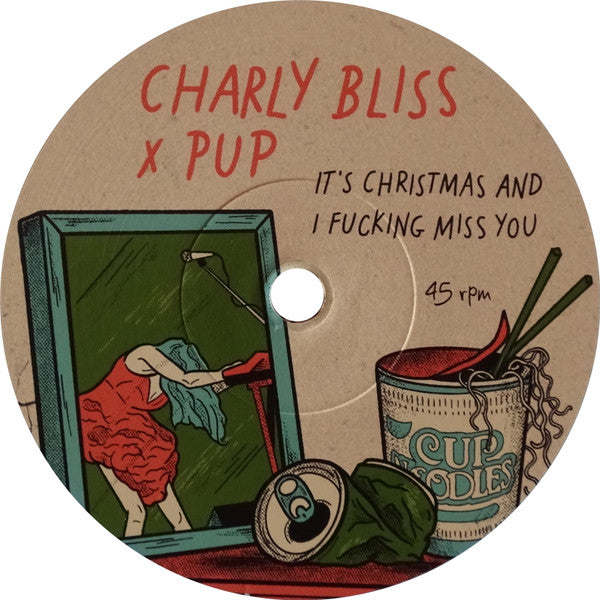 Charly Bliss X Pup (3) - It's Christmas And I Fucking Miss You | Mint (M) Mint (M)-The Happy Cap