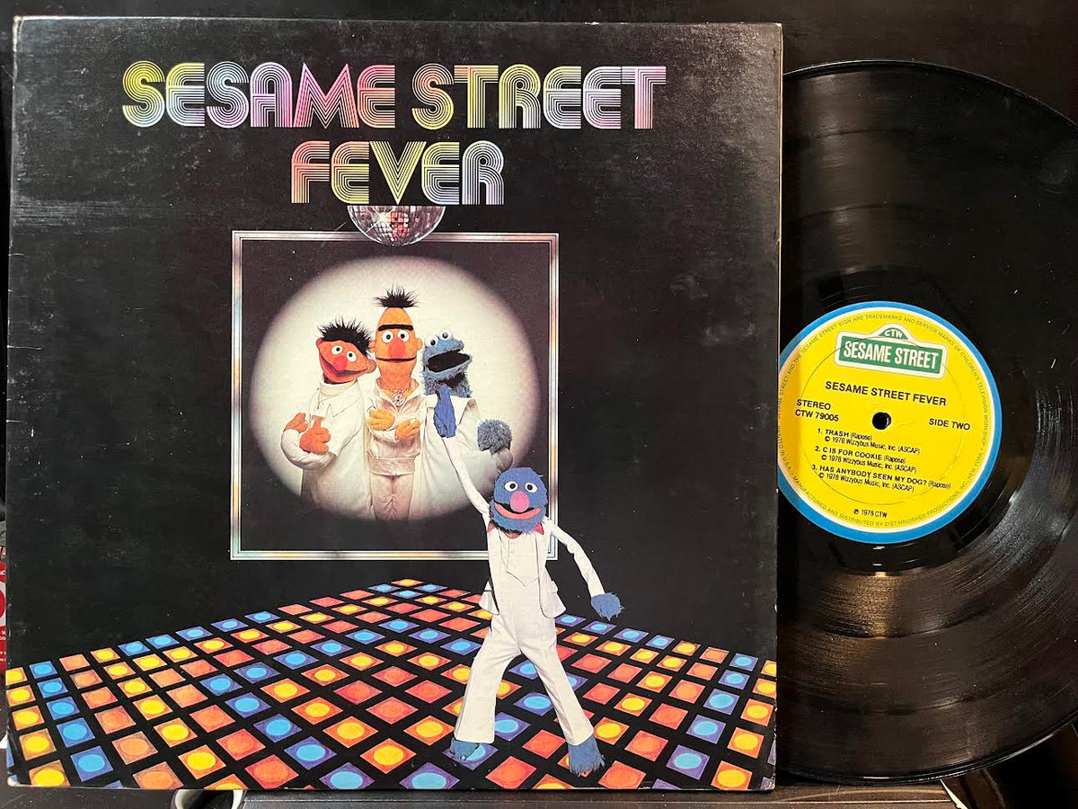 Sesame Street - Sesame Street Fever (VINYL) | Excellent+ (EX+) Excellent+ (EX+)-The Happy Cap