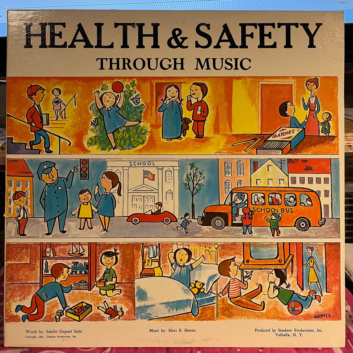 Herb & Betty Warner - Health & Safety Through Music | Near Mint (NM) Excellent (EX)-The Happy Cap