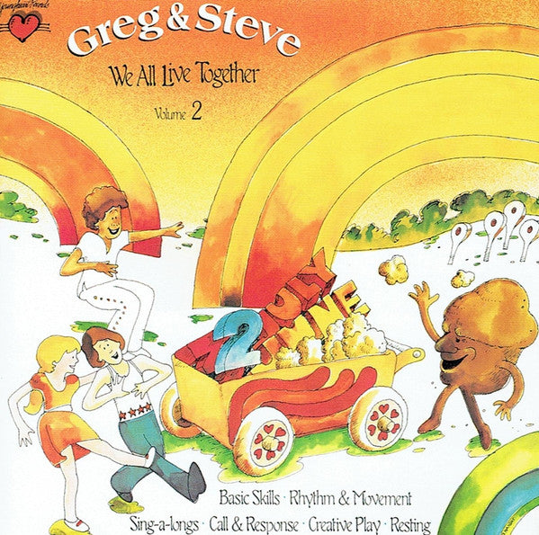 Greg And Steve - We All Live Together, Volume 2 (CD) | Near Mint (NM)-The Happy Cap