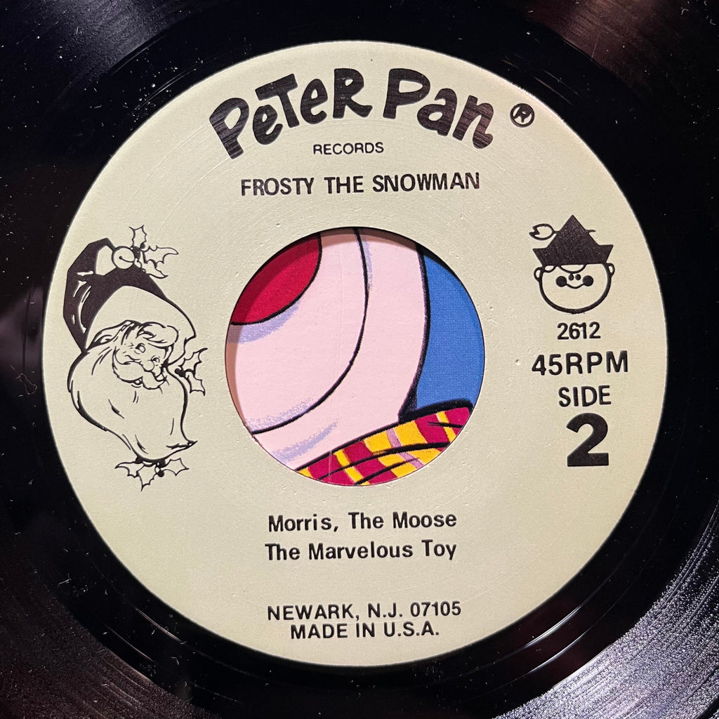 Unknown Artist - Frosty The Snowman (7" VINYL) | Near Mint (NM or M-) Near Mint (NM)-The Happy Cap