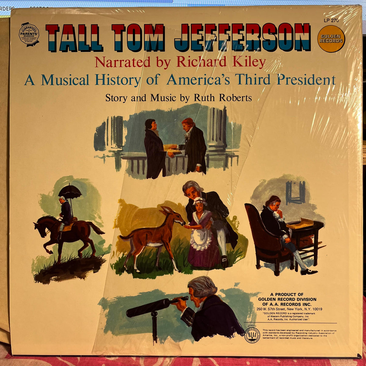 Golden Orchestra And Chorus - Tall Tom Jefferson *SHRINK* | Near Mint (NM) Near Mint (NM)-The Happy Cap