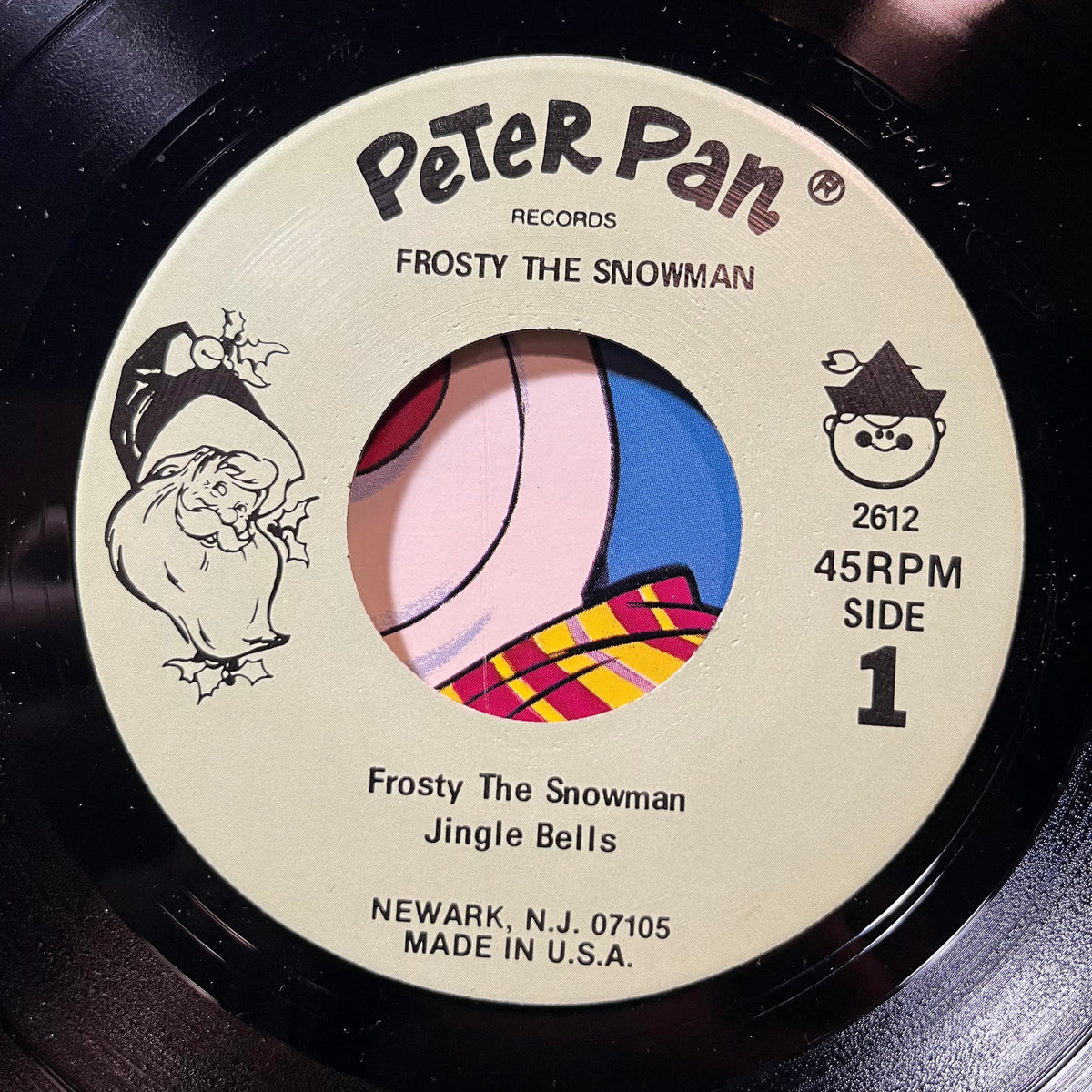 Unknown Artist - Frosty The Snowman (7" VINYL) | Near Mint (NM or M-) Near Mint (NM)-The Happy Cap