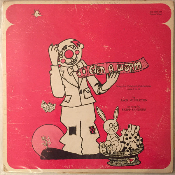 Jack Miffleton - Even A Worm: Songs for Childrens Celebrations Ages 2 to 10 | Near Mint (NM) Near Mint (NM)-The Happy Cap