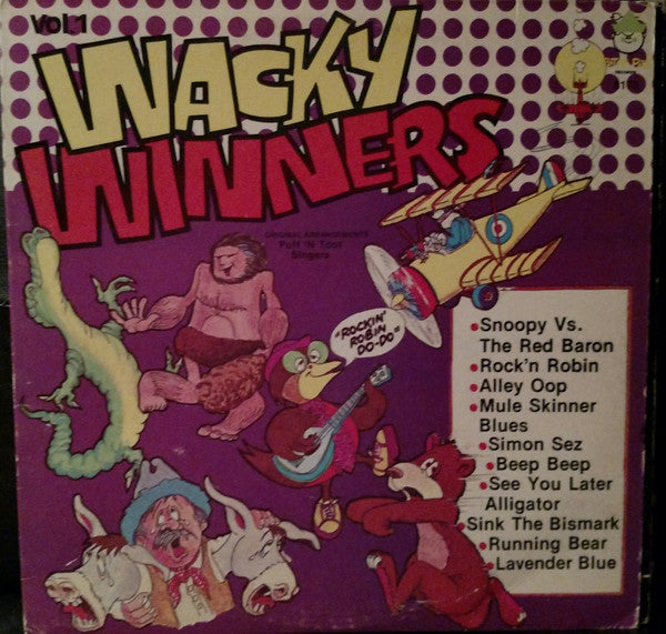 Puff 'N Toot Singers - Wacky Winners Vol. 1 | Very Good Plus (VG+) Very Good Plus (VG+)-The Happy Cap