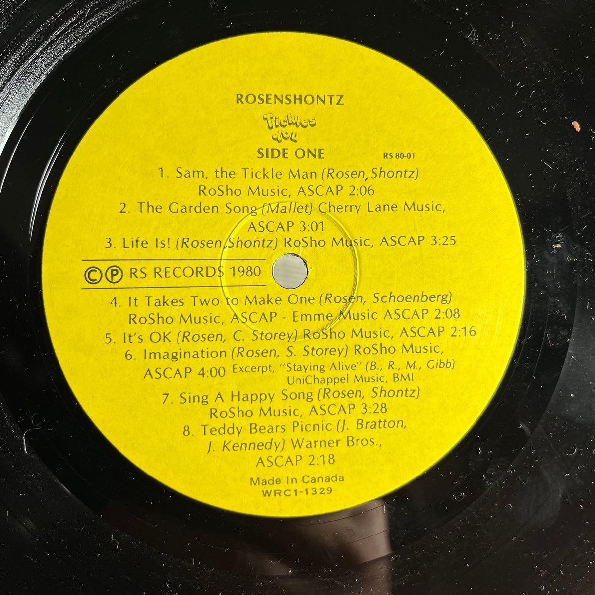 Rosenshontz - Tickles You! | Very Good (VG) Excellent (EX)-The Happy Cap