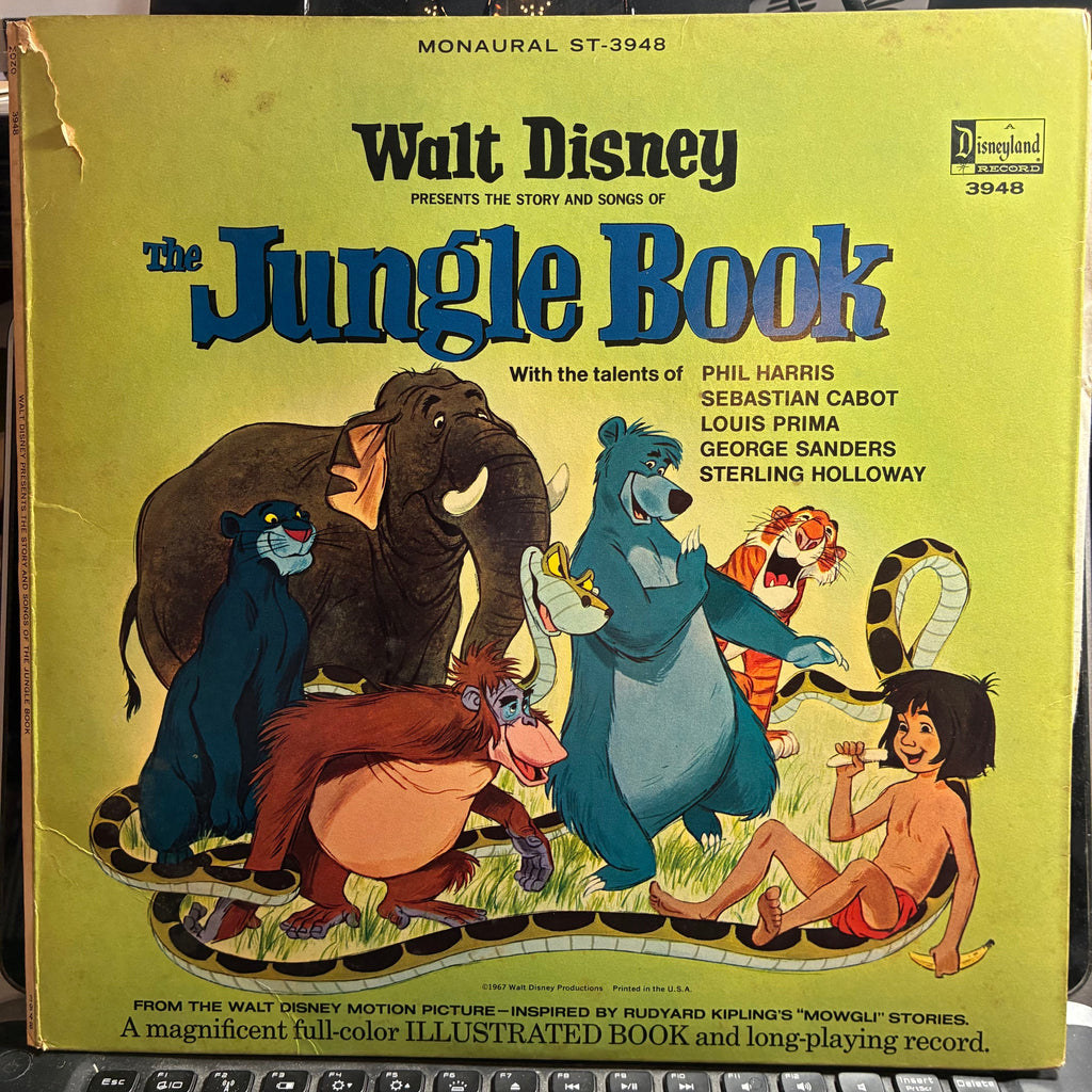 Various - The Story And Songs Of The Jungle Book (VINYL) | Very Good (VG) Very Good Plus (VG+)-The Happy Cap