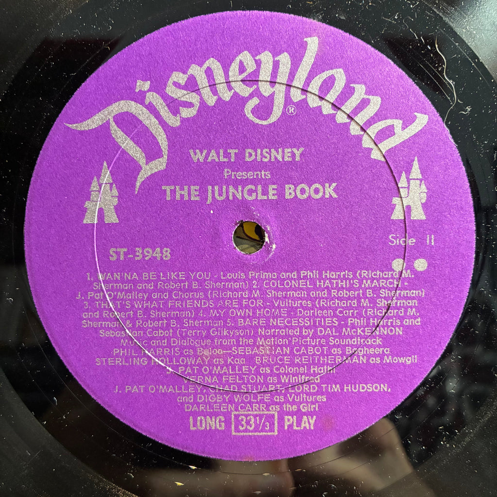 Various - The Story And Songs Of The Jungle Book (VINYL) | Very Good (VG) Very Good Plus (VG+)-The Happy Cap