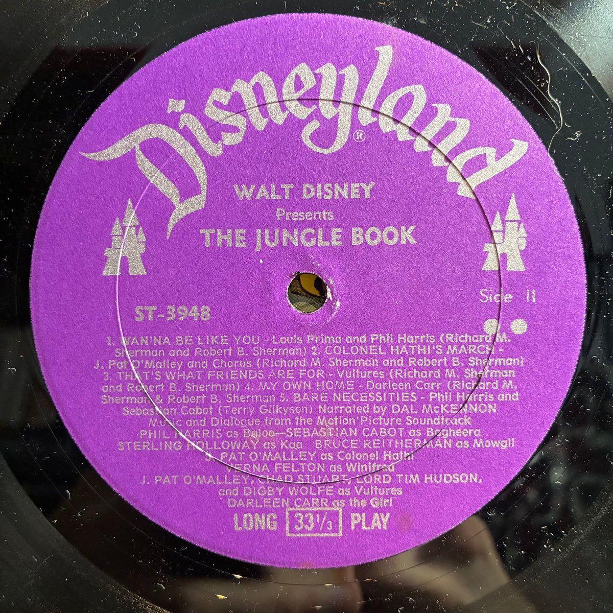 Various - The Story And Songs Of The Jungle Book (VINYL) | Very Good (VG) Very Good Plus (VG+)-The Happy Cap