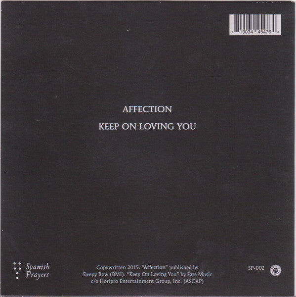 Cigarettes After Sex - Affection 7" | Mint (M) Mint (M)-The Happy Cap