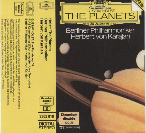 Gustav Holst The Planets Cass Near Mint (NM or M-) Near Mint (NM or M-)-The Happy Cap
