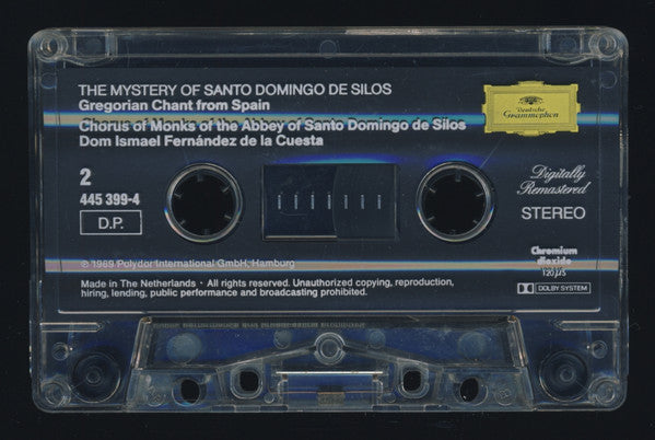 The Mystery Of Santo Domingo De Silos: Gregorian Chant From Spain | Near Mint (NM) Near Mint (NM)-The Happy Cap