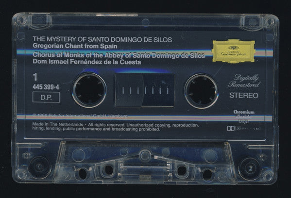 The Mystery Of Santo Domingo De Silos: Gregorian Chant From Spain | Near Mint (NM) Near Mint (NM)-The Happy Cap