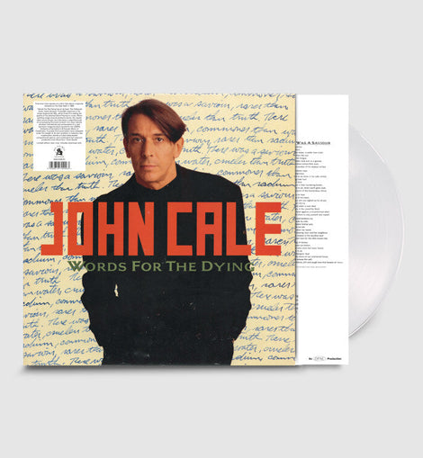 John Cale - Words For The Dying (CLEAR VINYL) | Mint (M) Mint (M)-The Happy Cap