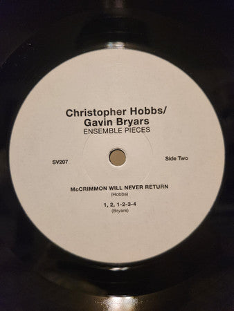 Christopher Hobbs - Ensemble Pieces (VINYL) | Mint (M) Mint (M)-The Happy Cap