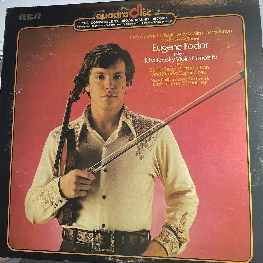 Pyotr Ilyich Tchaikovsky - Violin Concerto / Introduction And Rondo Capriccioso (VINYL) | Excellent+ (EX+) Excellent (EX)-The Happy Cap