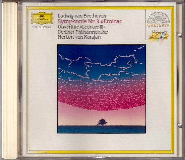 Ludwig van Beethoven - Symphony No. 3 “Eroica” / Overture: “Leonore III” (CD) | Excellent+ (EX+)-The Happy Cap