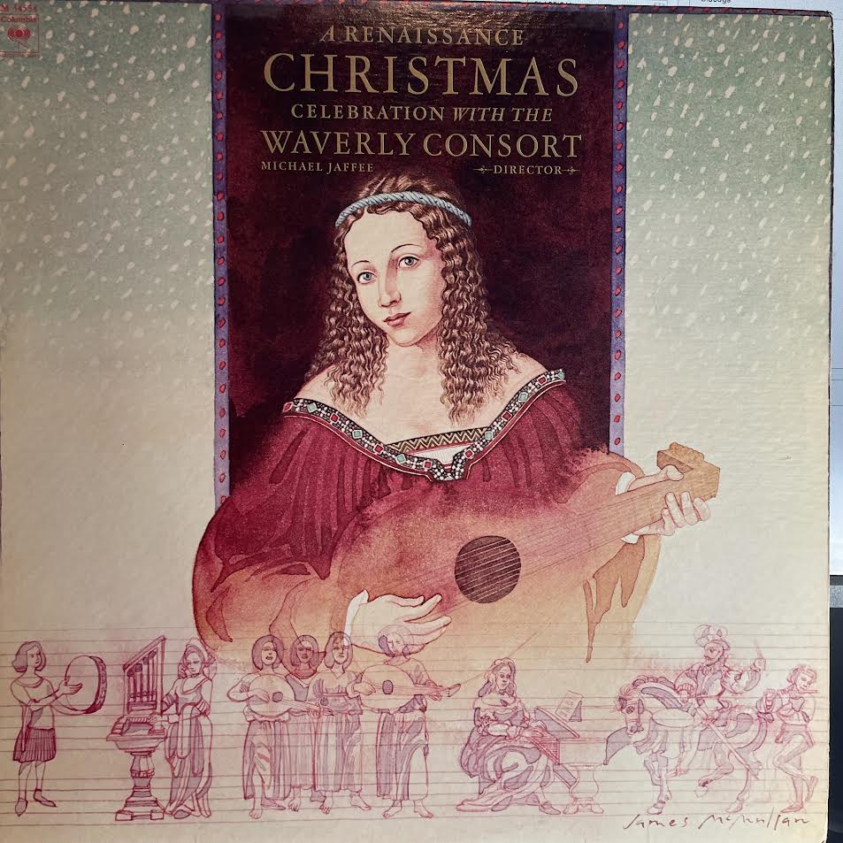 The Waverly Consort - A Renaissance Christmas Celebration With The Waverly Consort (VINYL) | Excellent (EX) Excellent (EX)-The Happy Cap