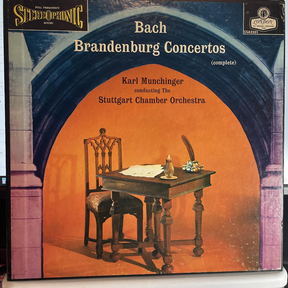Johann Sebastian Bach - Brandenburg Concertos (Complete) (3xVINYL BOX) | Excellent (EX) Near Mint (NM)-The Happy Cap