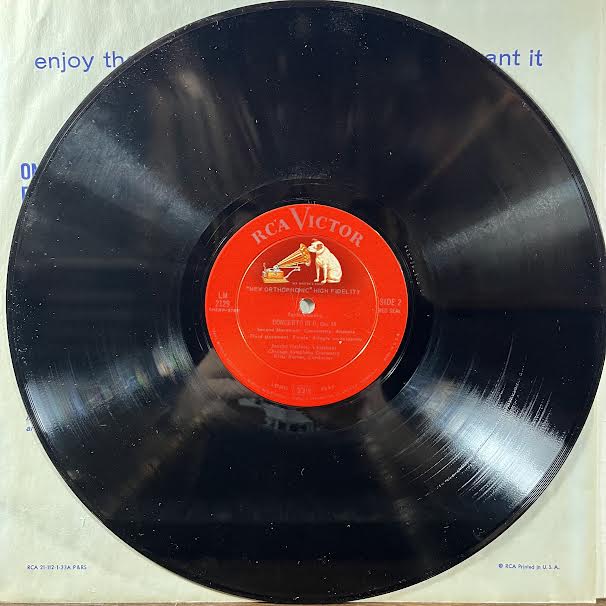 Pyotr Ilyich Tchaikovsky - Concerto For Violin In D Major (VINYL) | Near Mint- (NM-) Near Mint- (NM-)-The Happy Cap