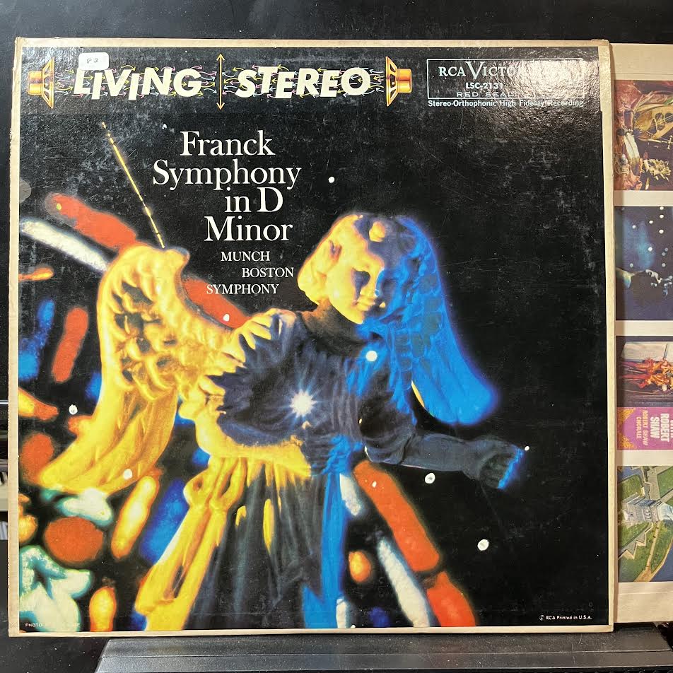 César Franck - Symphony In D Minor (VINYL) | Near Mint- (NM-) Excellent+ (EX+)-The Happy Cap