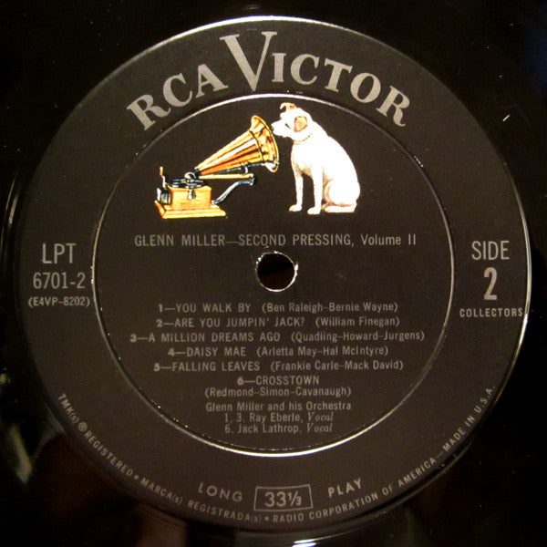 Glenn Miller And His Orchestra - Second Pressing, Volume Two | Near Mint (NM) Near Mint (NM)-The Happy Cap