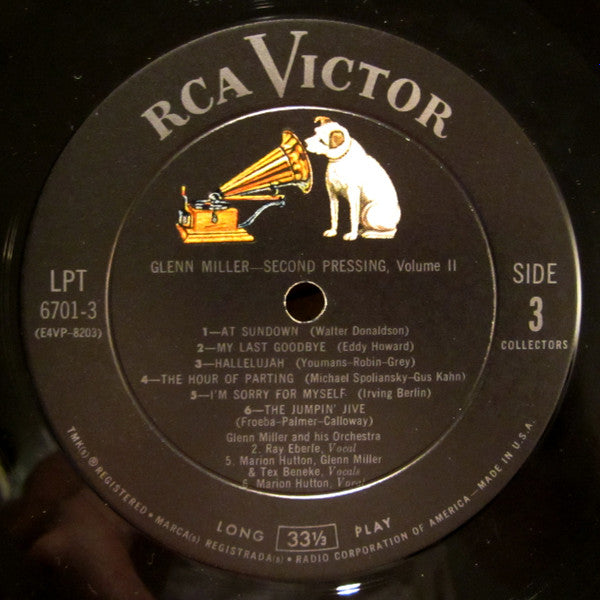 Glenn Miller And His Orchestra - Second Pressing, Volume Two | Near Mint (NM) Near Mint (NM)-The Happy Cap