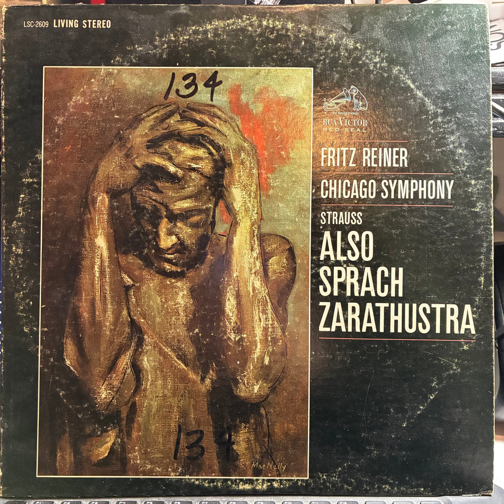 Fritz Reiner - Also Sprach Zarathustra (VINYL) | Very Good Plus (VG+) Very Good (VG)-The Happy Cap