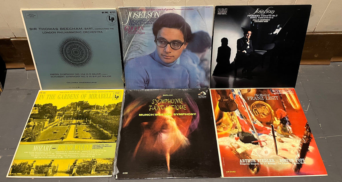 Va - 6 CLASSICAL VINYL RECORD LPS / ALL EX+ TO NM (LIKE NEW) | Near Mint (NM or M-) Near Mint (NM)-The Happy Cap