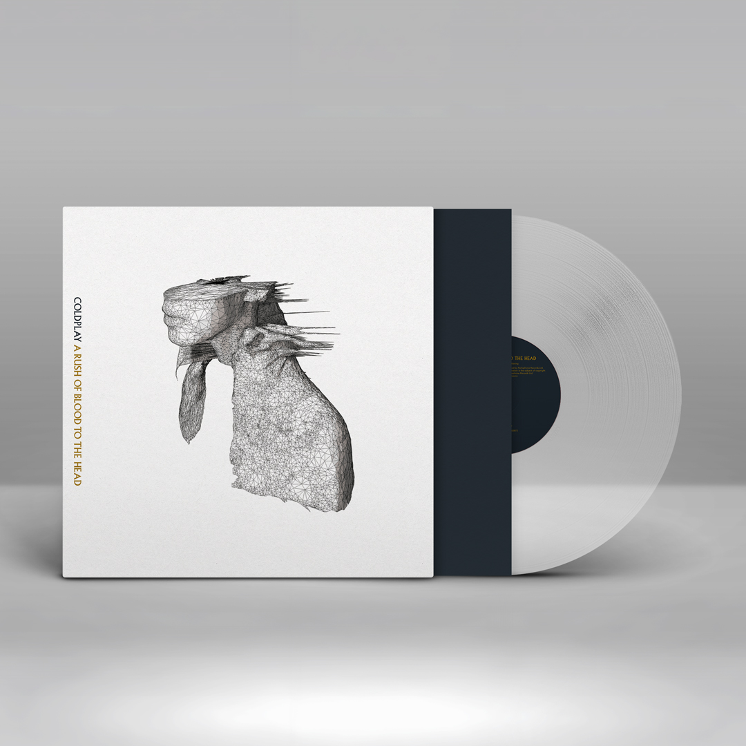 Coldplay - A Rush Of Blood To The Head (Indie Exclusive)(Clear Ecorecord VINYL) | Mint (M) Mint (M)-The Happy Cap