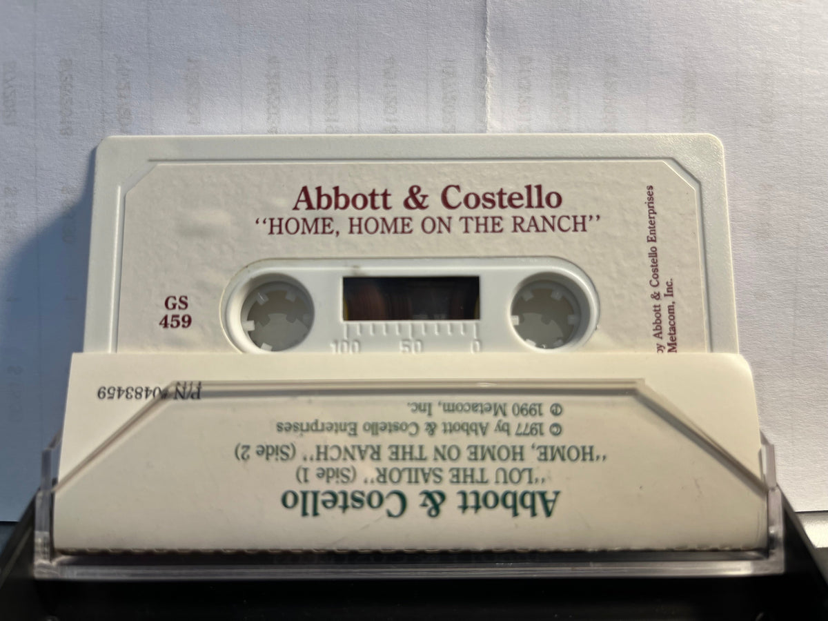Abbott & Costello - Golden Age Of Radio Vol 1 *CASSETTE* | Near Mint (NM) Near Mint (NM)-The Happy Cap