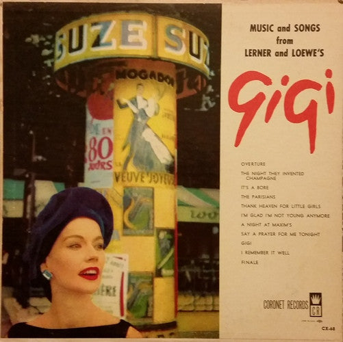 Coronet Studio Orchestra - Music And Songs From Lerner And Loewe's Gigi | Very Good Plus (VG+) Near Mint (NM)-The Happy Cap
