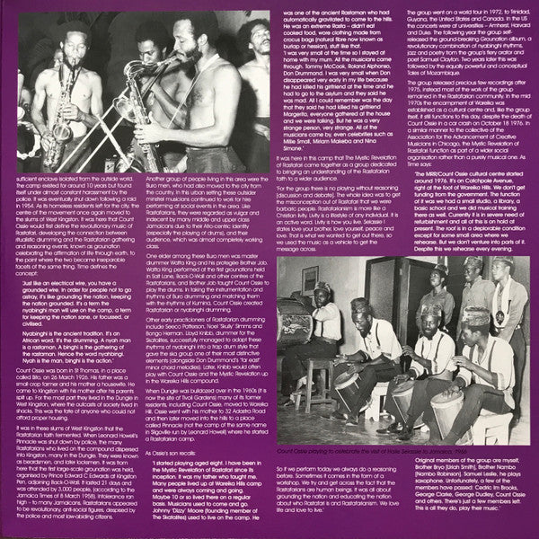 Count Ossie And The Mystic Revelation Of Rastafari - Tales Of Mozambique | Mint (M) Mint (M)-The Happy Cap