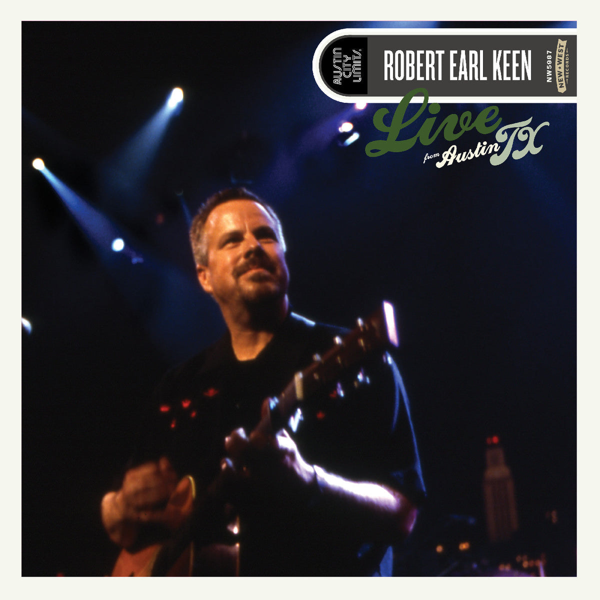 Robert Earl Keen - (PRESALE 8/21/26) Live From Austin, TX (GATEFOLD STICKER RED WHITE BLUE SPLATTER VINYL 2xLP NEW WEST LP-NW-7069IE 2026) | NEW Mint (M) Mint (M)-The Happy Cap