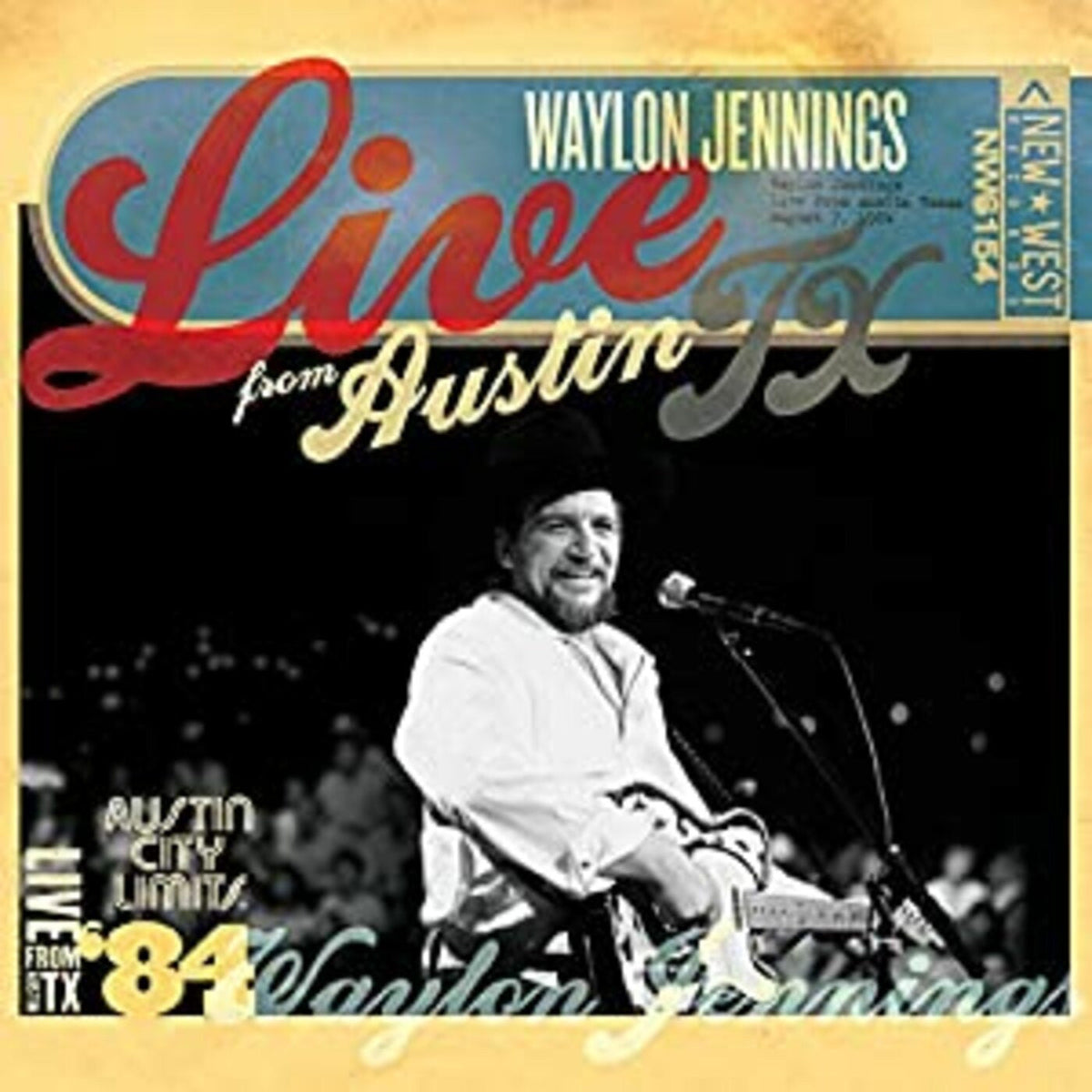 Jennings, Waylon - Live From Austin, TX '84 (CD + DVD) (CD) |-The Happy Cap