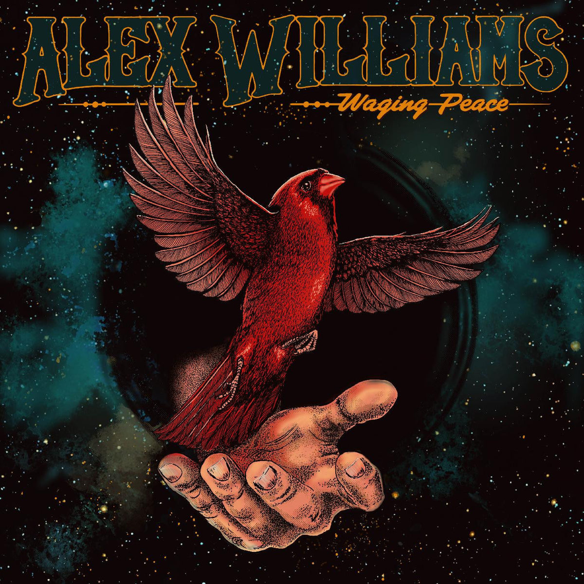 Williams, Alex - Waging Peace (CD) |-The Happy Cap