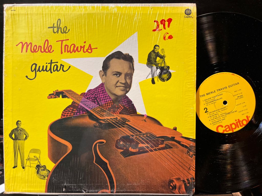 Merle Travis - The Merle Travis Guitar (VINYL) | Near Mint (NM) Near Mint (NM)-The Happy Cap