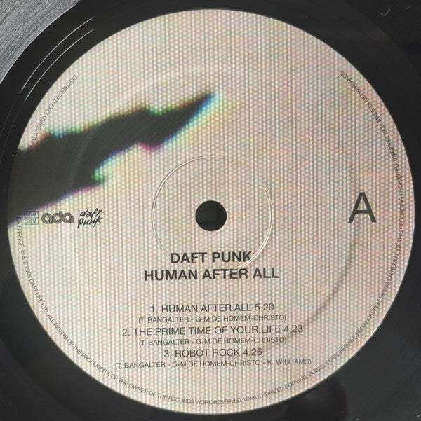 Daft Punk - Human After All | Mint (M) Mint (M)-The Happy Cap